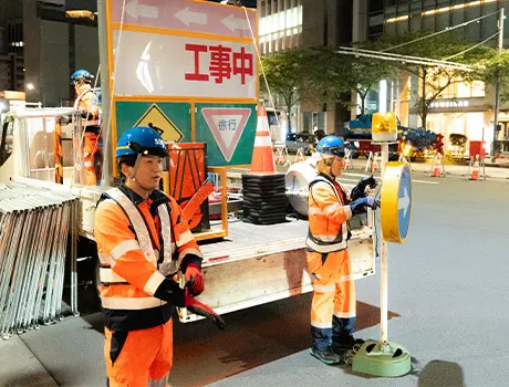 サンエス警備保障株式会社 錦糸町支社＿道路規制（紹介元：株式会社第二章）(東京都墨田区/錦糸町駅/警備・交通誘導)_3